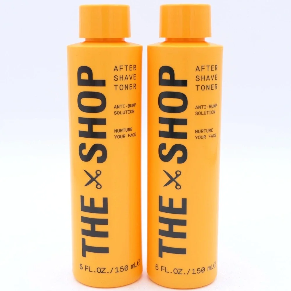The Shop Aftershave Toner For Men Anti-Bump Solution 2 Pack 5 oz ea Nourish Face